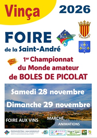 Foire de la Saint-André de Vinça - Pyrénées Orientales