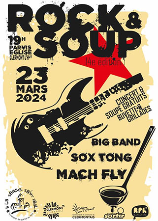 Rock & Soup à Clermont l'Hérault - Hérault