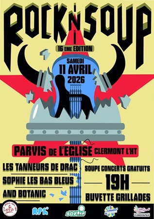 Rock & Soup à Clermont l'Hérault - Hérault