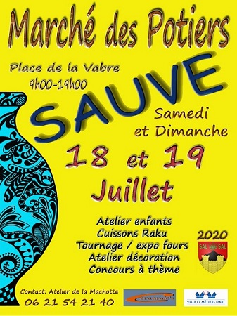 Marché des Potiers - Sauve - Gard.