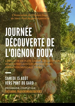 Journée de découverte de l'oignon doux de Vers-Pont du Gard