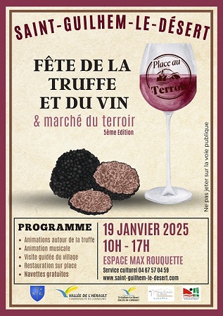 Fêtre de la Truffe Saint Guilhem le désert - Hérault