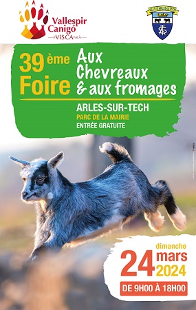 Foire aux chevreaux et fromages Arles sur tech Pyrénées-Orientales