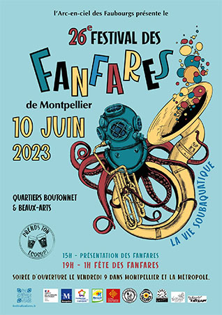 Festival des fanfares - Montpellier - Hérault.