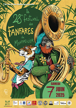 Festival des fanfares - Montpellier - Hérault.