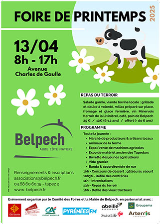 Foire de Printemps Belpech Aude