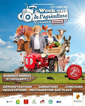 week-end de l’agriculture et du terroir Beaucaire Gard