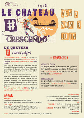Château #CRESCENDO Castries Hérault
