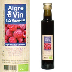 Vinaigre artisanal aromatisé fruits et épices