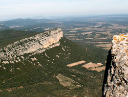 L'Hortus depuis le Pic Saint Loup - Randonnée Hérault