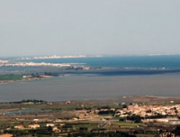 Massif de la Gardiole - vue sur le Golf du Lyon 1