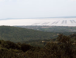 Massif de la Gardiole - panorama sur l'étang de Thau