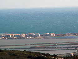 Massif de la Gardiole - panorama le littoral