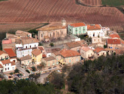 Panorame sur le village de Liausson