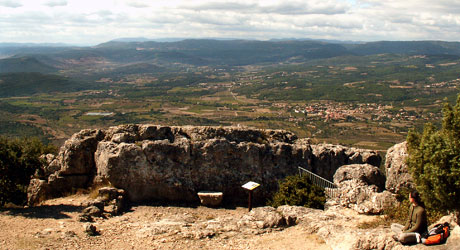 Panorama du Rocher des Vierges - Saint-Jean-de-la-Blaquière