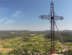 Panorama sur Corconne - Randonnée Corconne