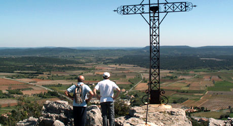 Panorama depuis la chapelle de Corconne