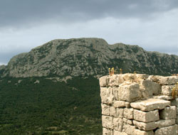 Vue sur le Pic Saint Loup