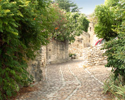 La Roque sur Cèze - rue Rompe Cul