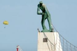 Statue Pêcheur Palavas Hérault