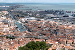 Panorama sur Sète mont Saint-Clair