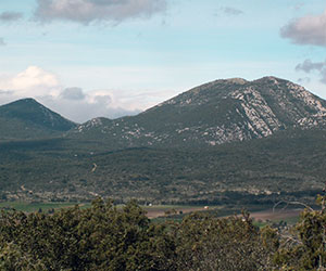 Panorama balade Castellas de Montoulieu - hérault