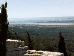 Etang de Thau depuis le massif de la Gardiole