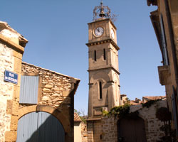 Tour de l'horloge Saint Bonnet du Gard