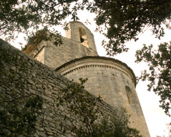 Chapelle romane La Roque-sur-Cèze