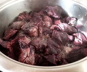 Faire dorer la viande