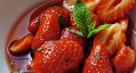 Soupe de fraises Gariguettes