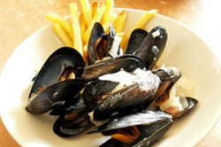 Moules marinières de Bouzigues