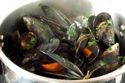 Moules marinieres de Bouzigues