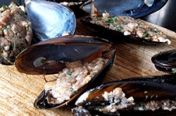 Moules farcies à la Sétoise