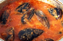 Moules farcies à la Sétoise