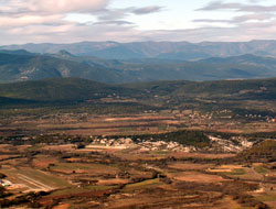 Panorama depuis le Pic saint Loup