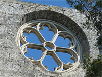 Rosace Abbaye Saint-Felix de Montceau - Gigean