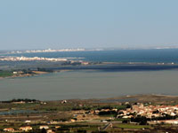 Panorama sur le littoral de Frontignan