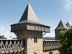 Hourds château Comtal - Carcassonne