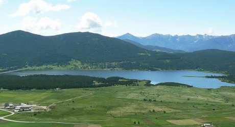 Lac de matemale - les angles - Pyrénées Orientales.
