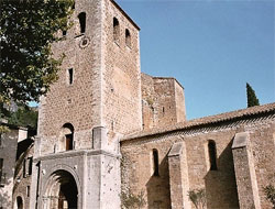 Clocher abbaye de Gellone