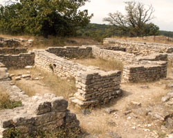 Camp de César - Habitations