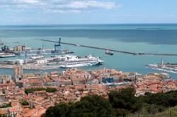 Vue du mont Saint-Clair Sète Hérault