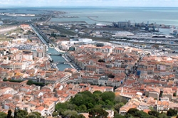 Sète depuis le mont Saint-Clair